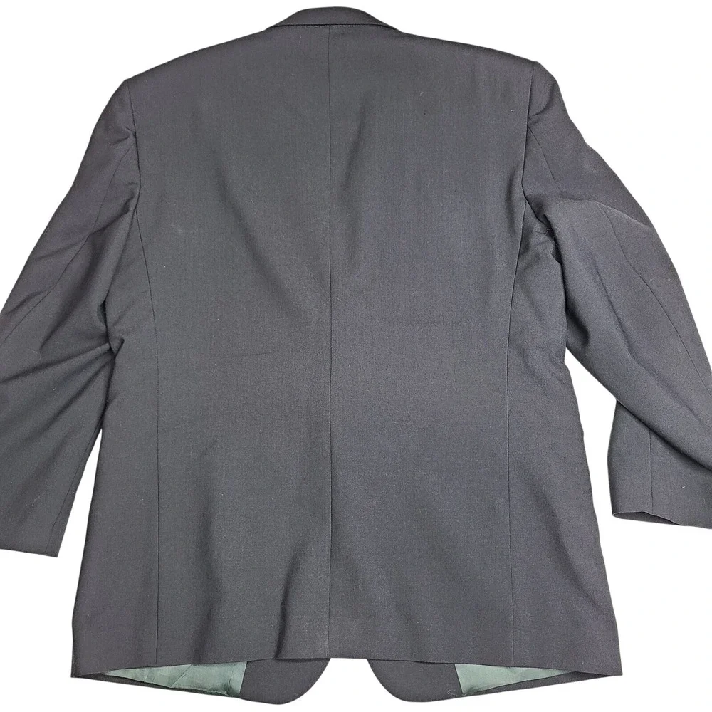 Givenchy Monsieur Navy Blue Sport‎ Coat Blazer Made in USA Sz 43 R